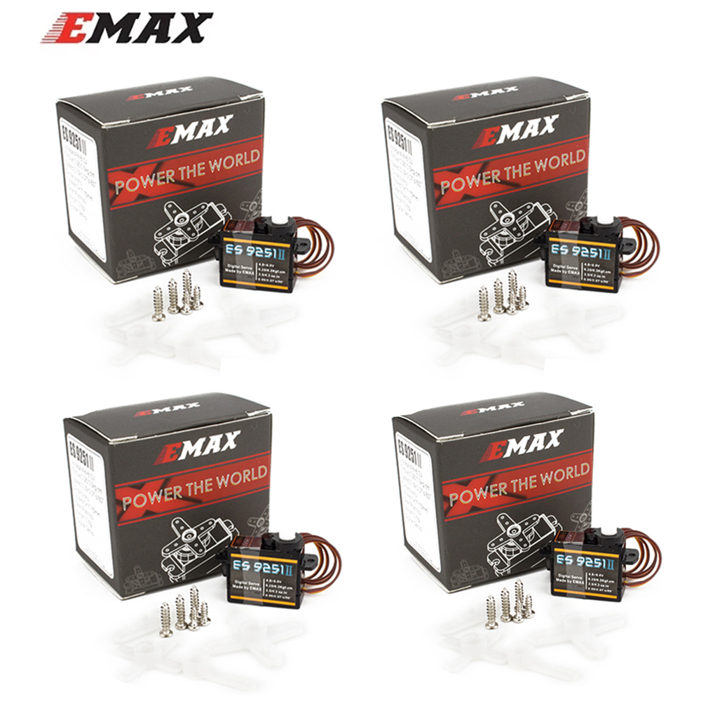 Rc Helicopter Servo - EMAX ES9251II ES9251 4g Micro Servo