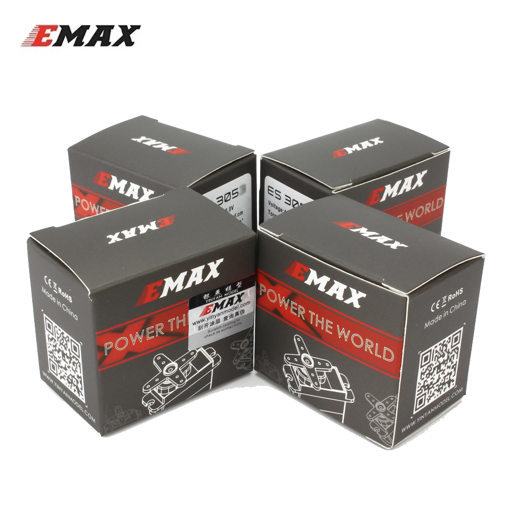 Rc Helicopter Servo - 4 servos numériques EMAX ES3054 ES3004