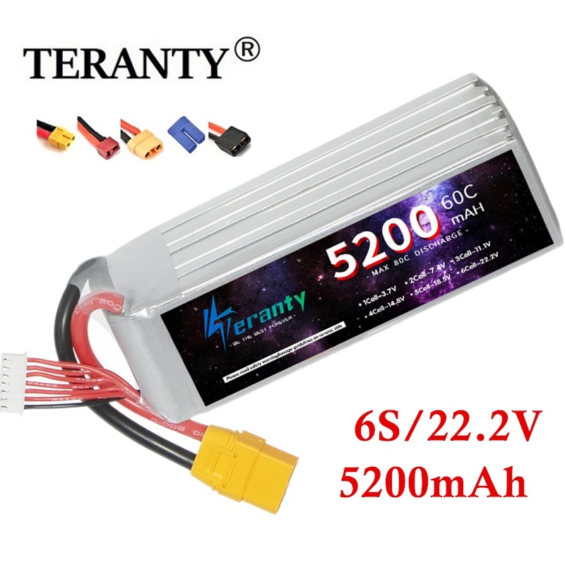 TERANTY-Batterie Lipo 6S, 5200 - Rc Helicopter Battery avis et prix