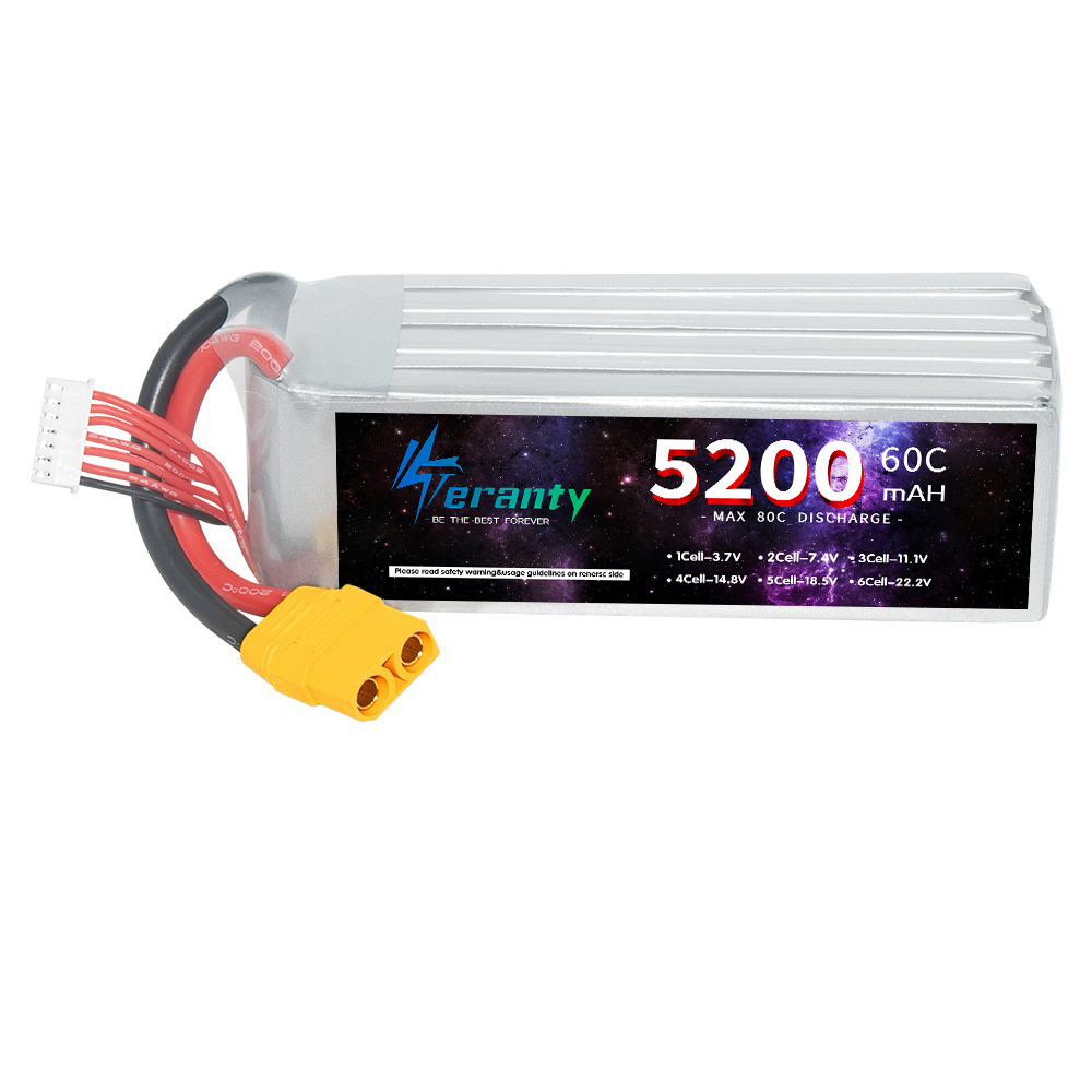 TERANTY-Batterie Lipo 6S, 5200 - Rc Helicopter Battery avis et prix