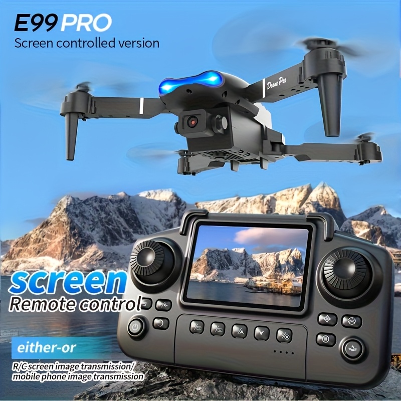 Drone pliable E99 PRO MAX amél - Rc Helicopter Case avis et prix