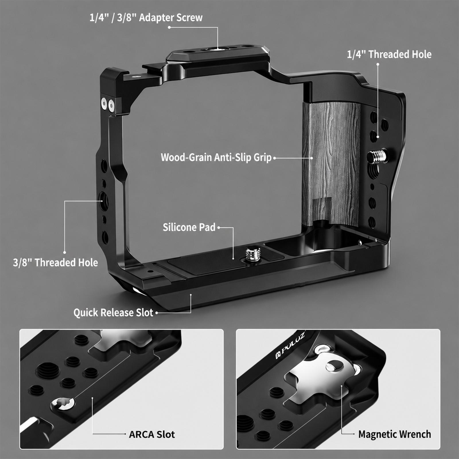 PULUZ Cage d'extension pour ca - Canon Camera Eos R50 avis et prix